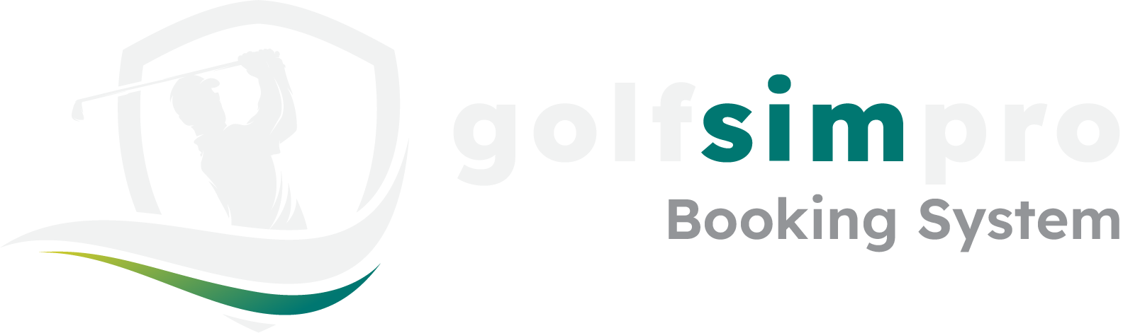 Golf simulator booking system